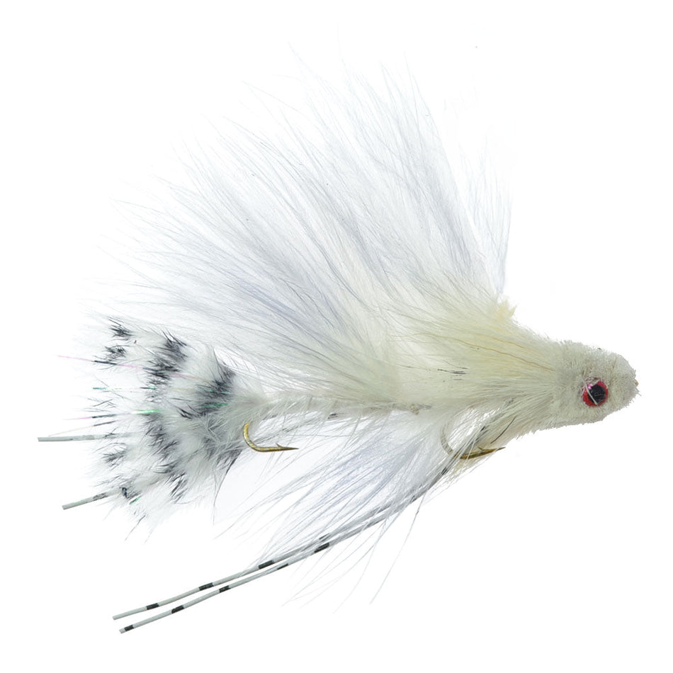 Mini Sex Dungeon Streamer Sampler - 4 Colors - Size 6 - Articulated Trout Bass Steelhead Salmon and Bass Fly Fishing Flies - Get Tight Gear