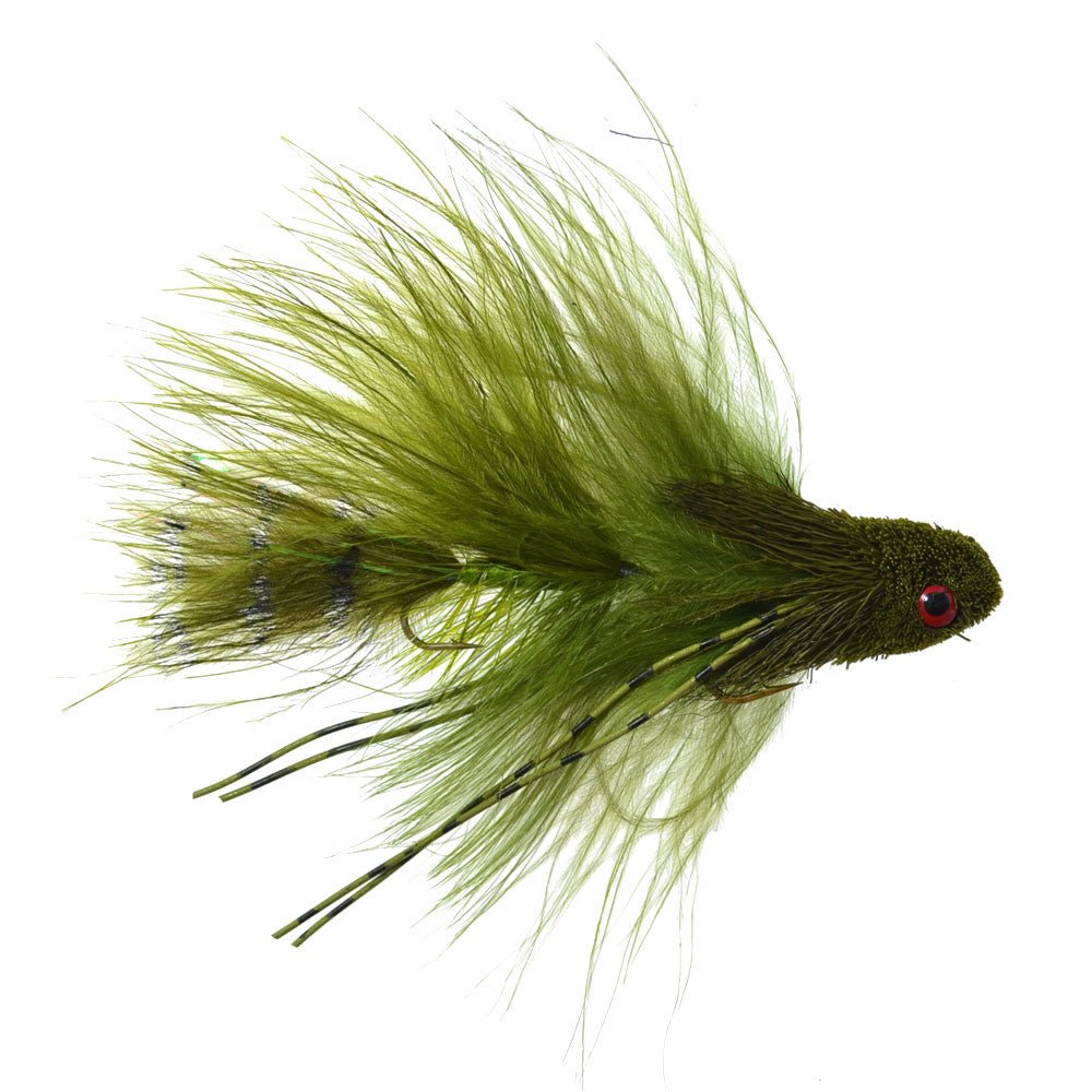 Mini Sex Dungeon Streamer Sampler - 8 Flies - 4 Colors - Size 6 - Articulated Streamers - Get Tight Gear