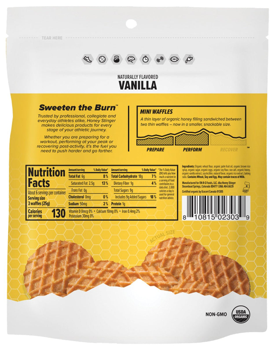 Mini Waffles Vanilla - Get Tight Gear