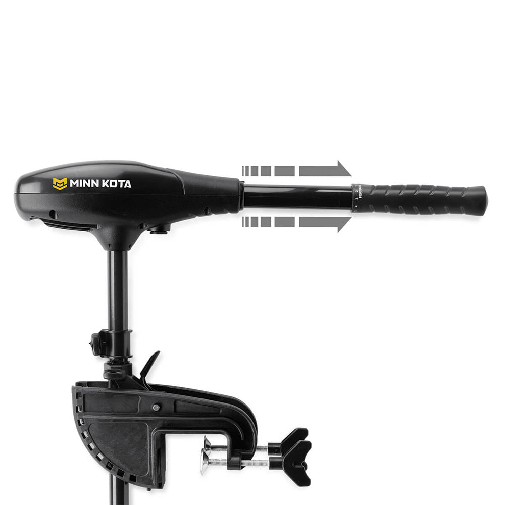 Minn Kota Endura Max 45 Trolling Motor - Transom Mount - 12V - 45lb - 36" - Get Tight Gear