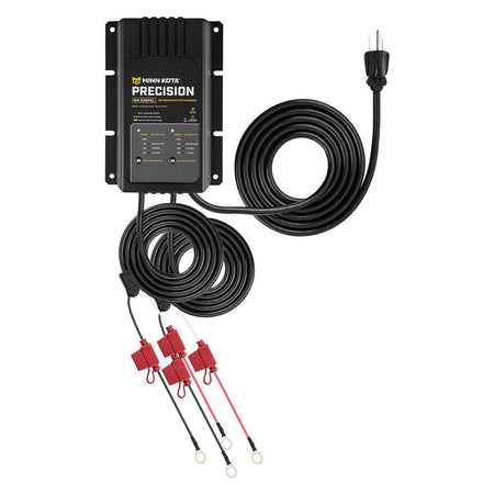 Minn Kota On - Board Precision Charger MK - 230 PCL 2 Bank x 15 AMP LI Optimized Charger - Get Tight Gear