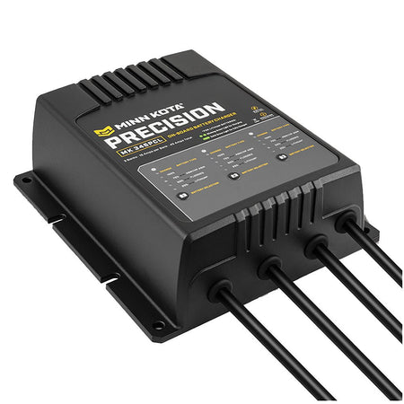 Minn Kota On - Board Precision Charger MK - 345 PCL 3 Bank x 15 AMP LI Optimized Charger - Get Tight Gear