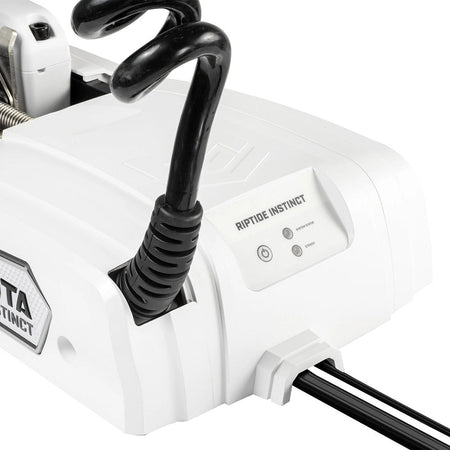 Minn Kota Riptide Instinct QUEST 90/115 Trolling Motor w/Wireless Remote - 24/36V - 90/115LBS - 87" - White - Get Tight Gear