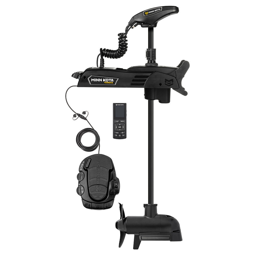 Minn Kota Terrova QUEST 90/115 Trolling Motor w/Wireless Remote - MEGA Down/Side Imaging - 24/36V - 90/115LBS - 45" - Get Tight Gear