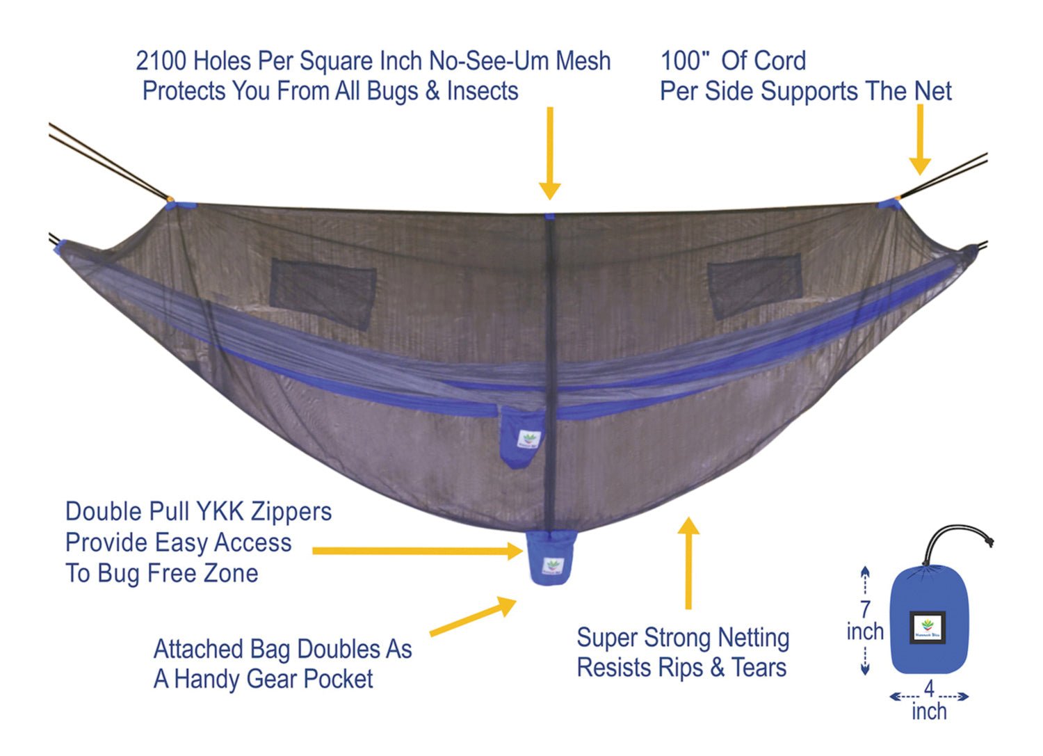 Mosquito Net Cocoon Ultralight - Get Tight Gear