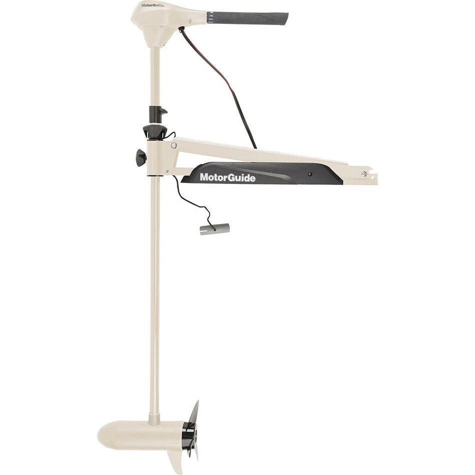 MotorGuide X3 - 55SW Salt Water Digital Hand Control Bow Mount Trolling Motor - 55lbs - 50" - 12V - Get Tight Gear