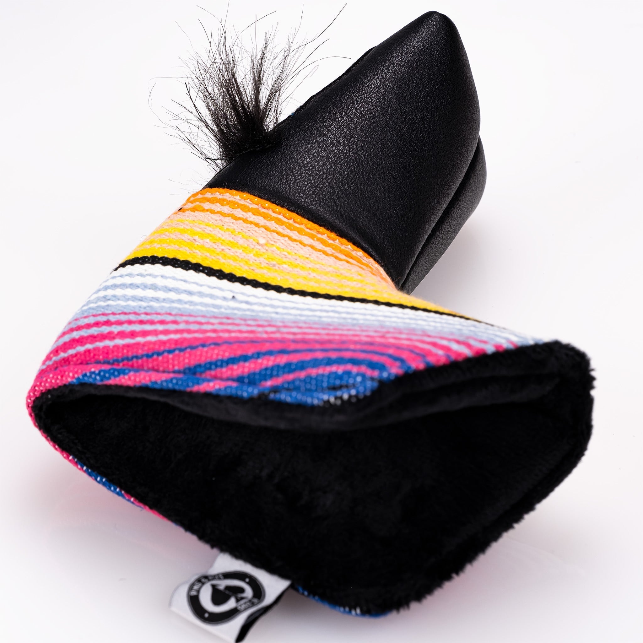 Mustache Sugar Skull - Blade Putter Cover Black - Get Tight Gear