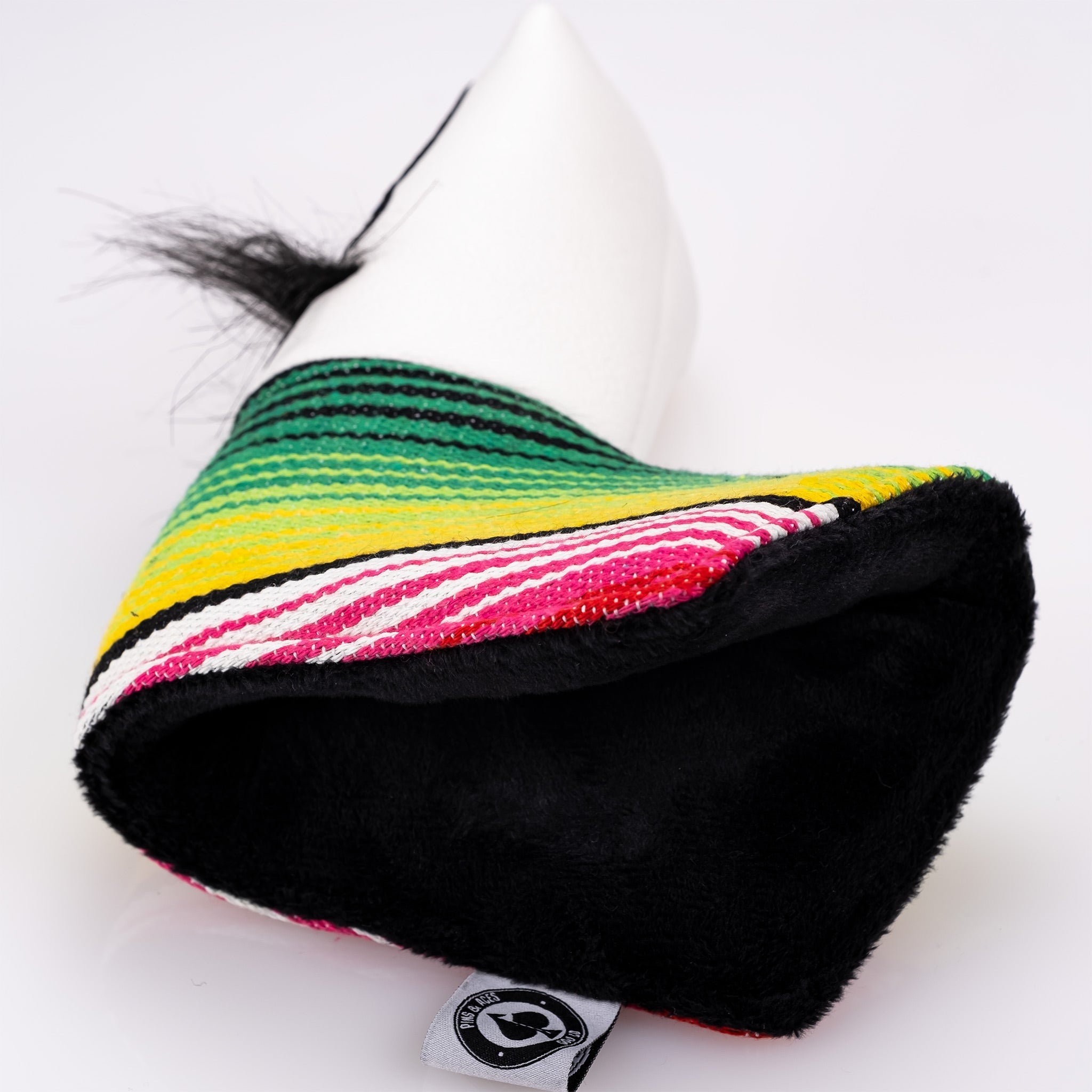 Mustache Sugar Skull - Blade Putter Cover White - Get Tight Gear