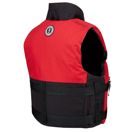 Mustang Accel 100 Foam Fishing Vest - Large - Red - Black - Get Tight Gear