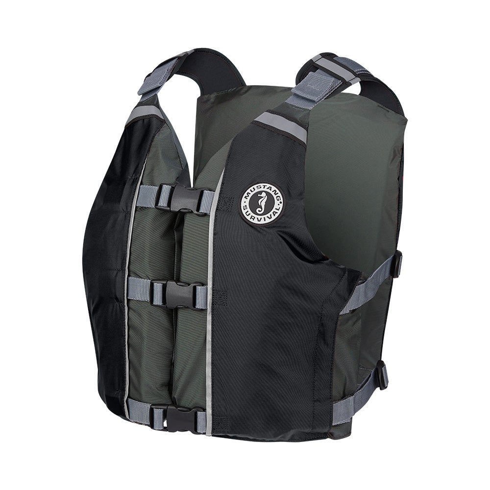 Mustang APF Foam Vest - Universal - Black/Grey - Get Tight Gear