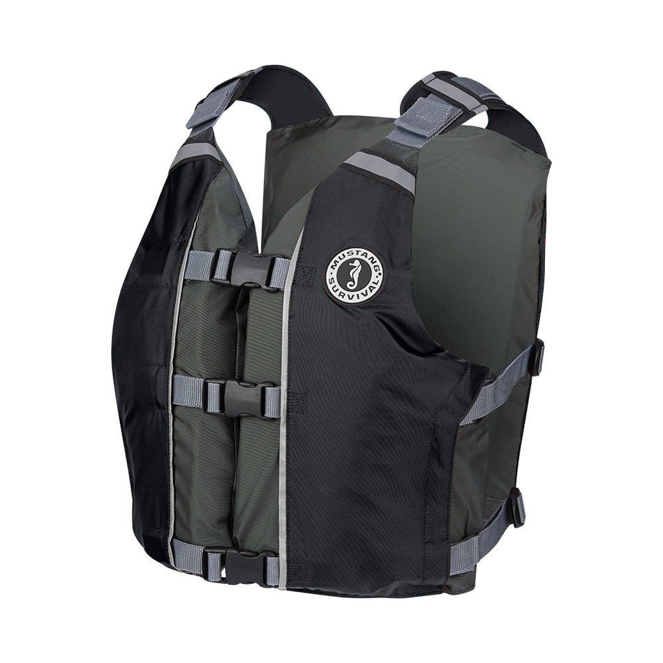 Mustang APF Foam Vest - Universal - Black/Grey - Get Tight Gear
