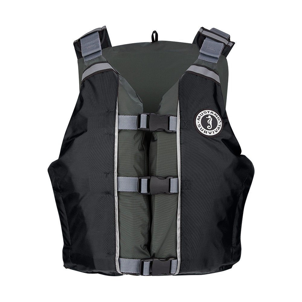 Mustang APF Foam Vest - Universal - Black/Grey - Get Tight Gear