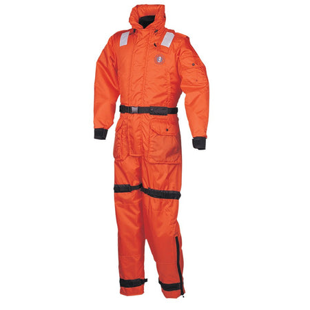 Mustang Deluxe Anti - Exposure Coverall & Work Suit - Orange - XXXL - Get Tight Gear