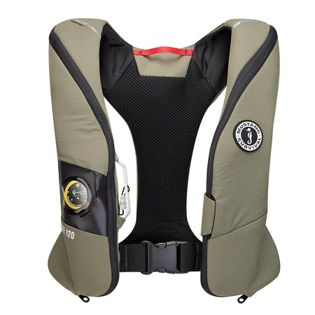 Mustang Elite 120 Coastal Inflatable PFD - Everglade Green - Get Tight Gear