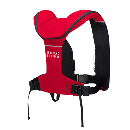 Mustang Elite 190 Offshore Inflatable PFD - Red/Black - Get Tight Gear