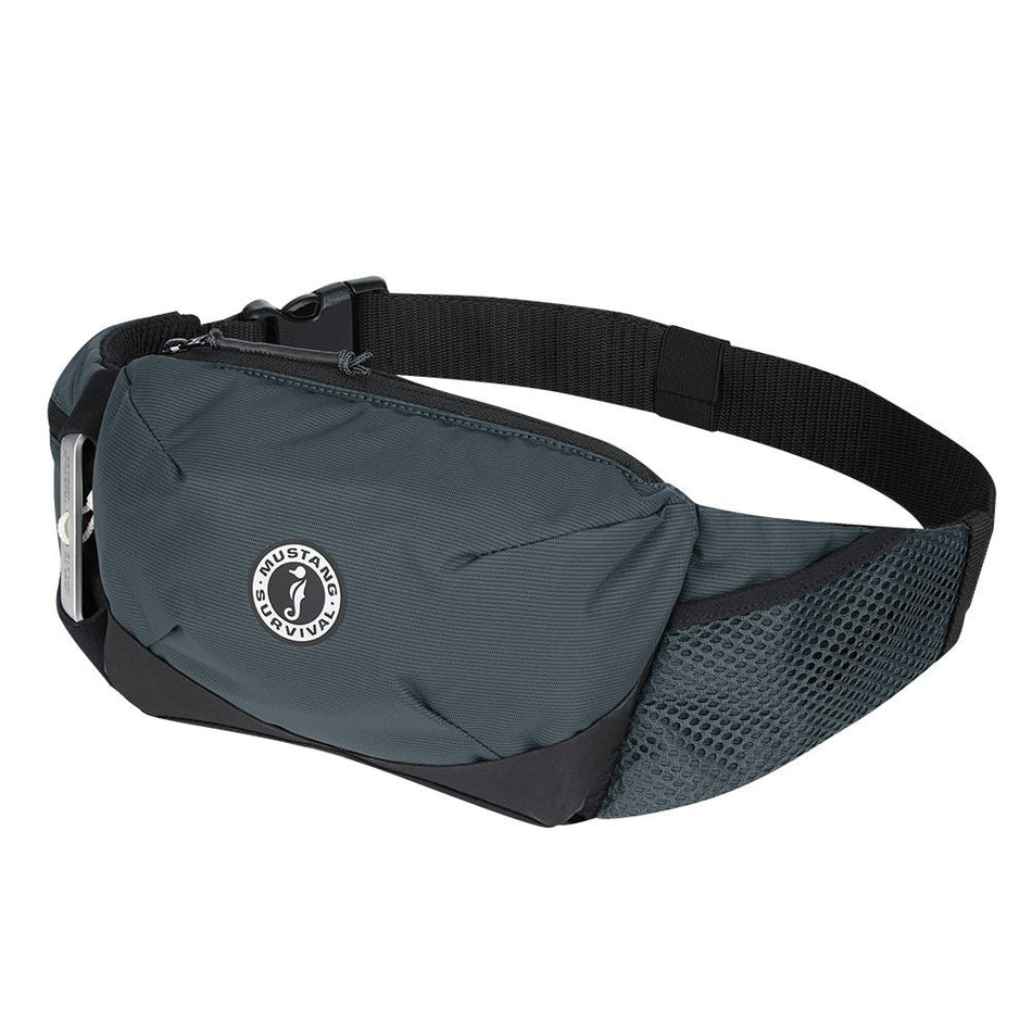 Mustang Essentialist Manual Inflatable Belt Pack - Admiral Grey - Get Tight Gear