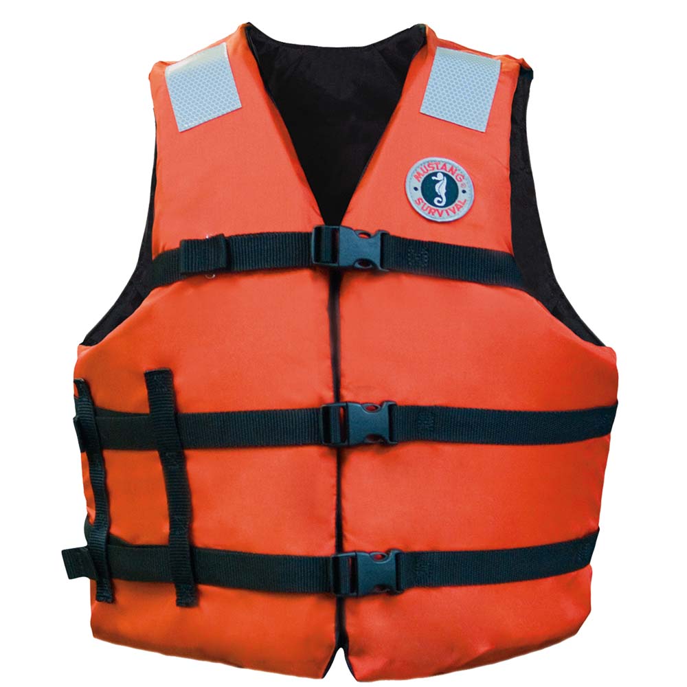 Mustang Flotation Vest - Orange - Adult Universal - Get Tight Gear