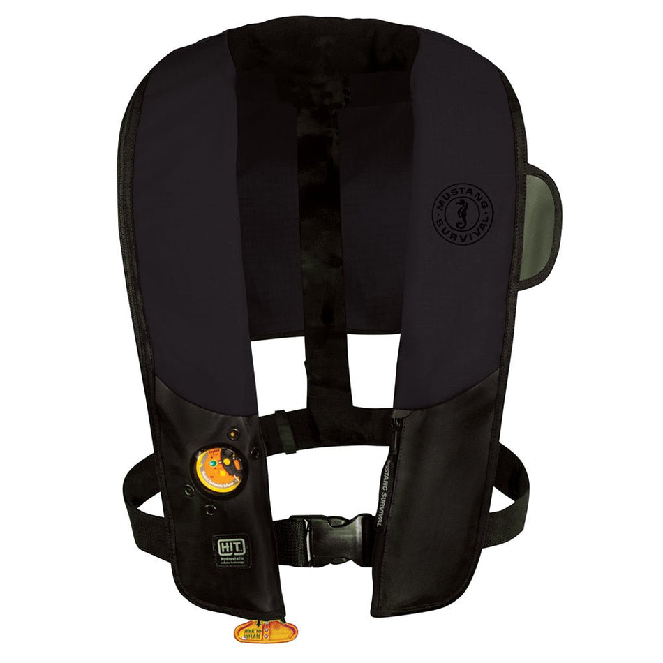 Mustang HIT Inflatable PFD f/Law Enforcement - Black - Automatic/Manual - Get Tight Gear