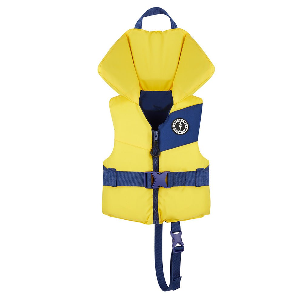 Mustang Lil' Legends Infant Foam Vest - Yellow/Navy - Get Tight Gear