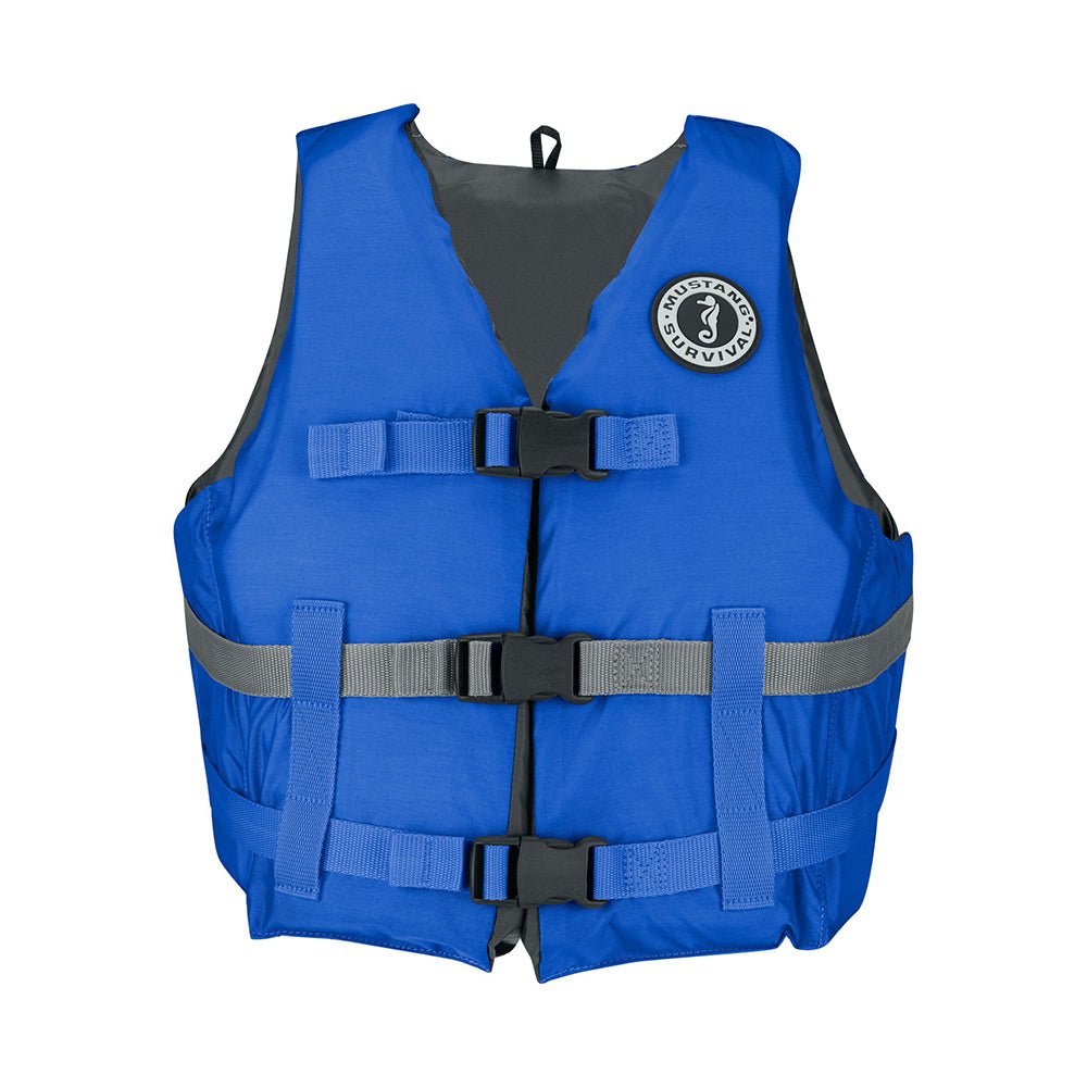 Mustang Livery Foam Vest - XS/S - Blue - Get Tight Gear