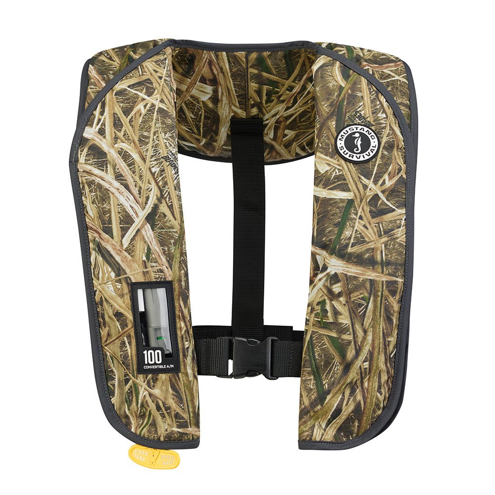 Mustang MIT 100 Convertible Inflatable PFD - Camo - Get Tight Gear