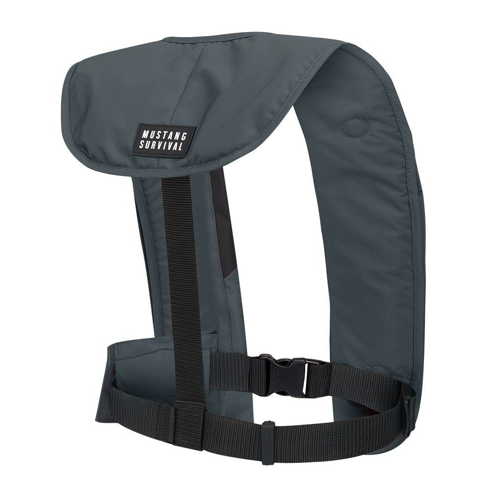 Mustang MIT 150 Convertible A/M Inflatable PFD - Admiral Grey - Get Tight Gear