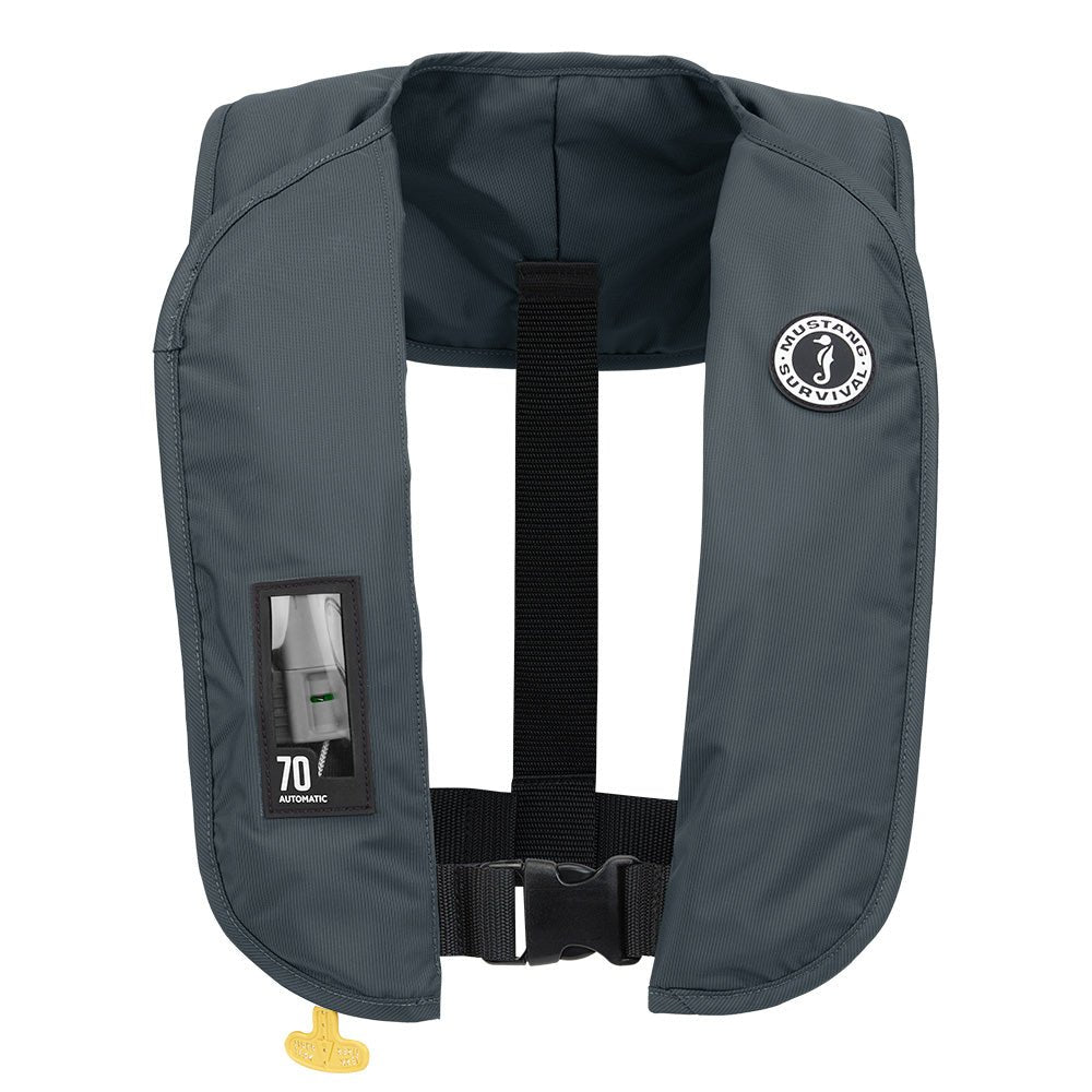 Mustang MIT 70 Automatic Inflatable PFD - Admiral Gray - Get Tight Gear