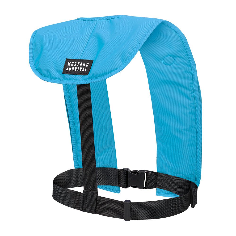 Mustang MIT 70 Automatic Inflatable PFD - Azure (Blue) - Get Tight Gear