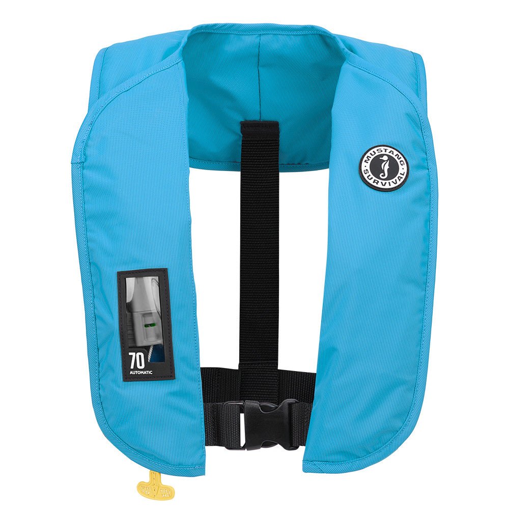 Mustang MIT 70 Automatic Inflatable PFD - Azure (Blue) - Get Tight Gear