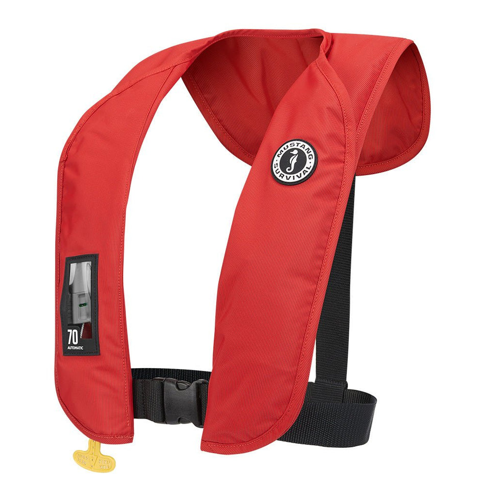 Mustang MIT 70 Automatic Inflatable PFD - Red - Get Tight Gear