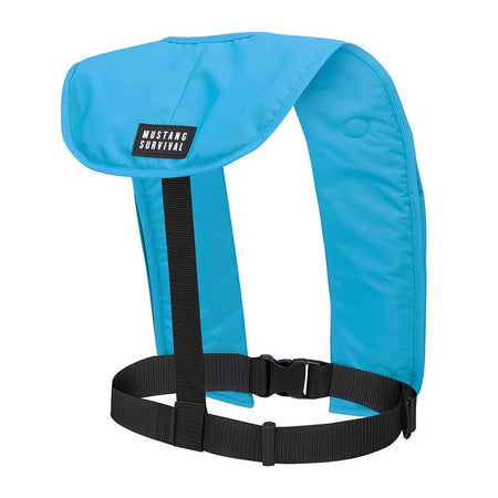 Mustang MIT 70 Manual Inflatable PFD - Azure (Blue) - Get Tight Gear