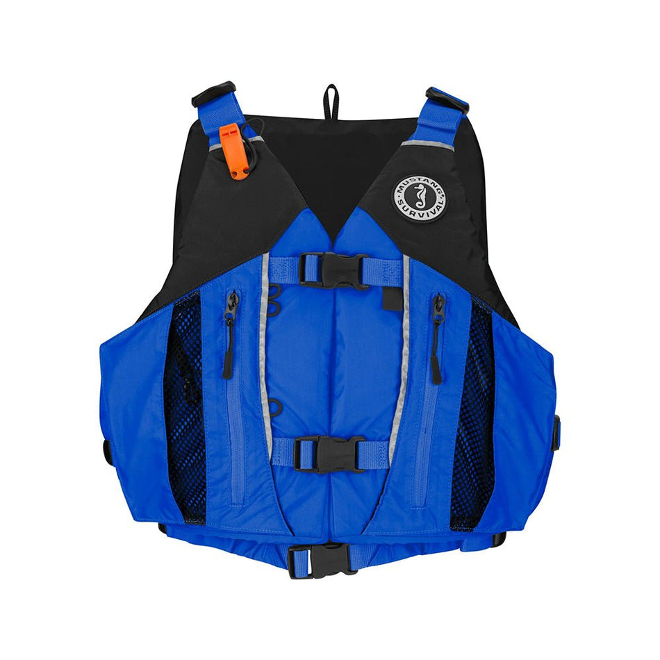 Mustang Solaris Foam Life Vest - M/L - Blue/Black - Get Tight Gear