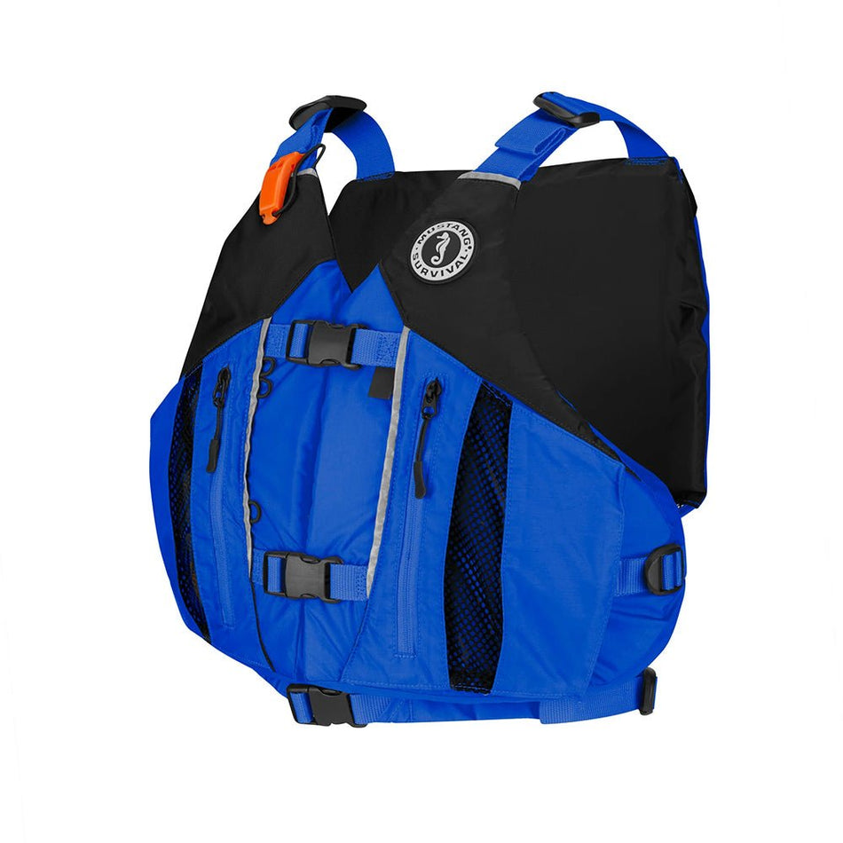 Mustang Solaris Foam Life Vest - M/L - Blue/Black - Get Tight Gear