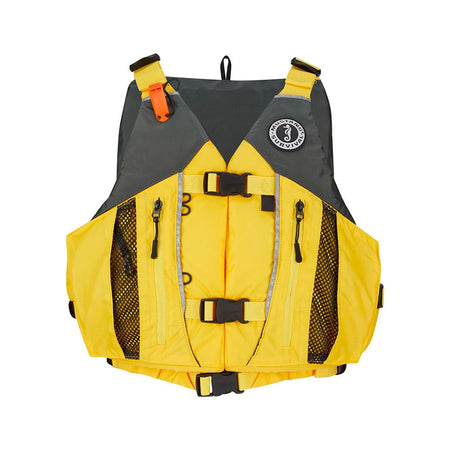 Mustang Solaris Foam Life Vest - XL/XXL - Yellow/Grey - Get Tight Gear