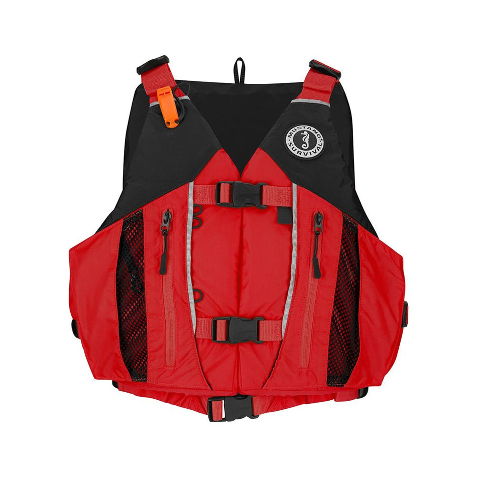 Mustang Solaris Foam Life Vest - XS/S - Red/Black - Get Tight Gear