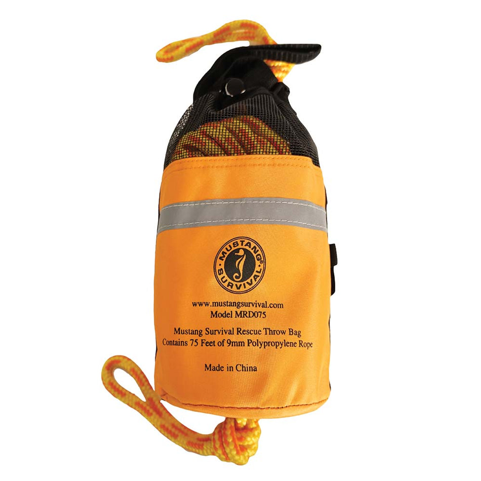 Mustang Throw Bag - 75' Rope - Get Tight Gear