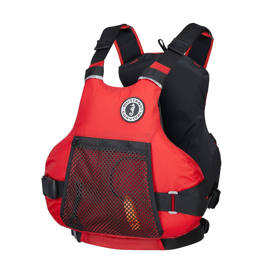 Mustang Vibe Foam Pull - Over Life Vest - S/M - Red - Get Tight Gear