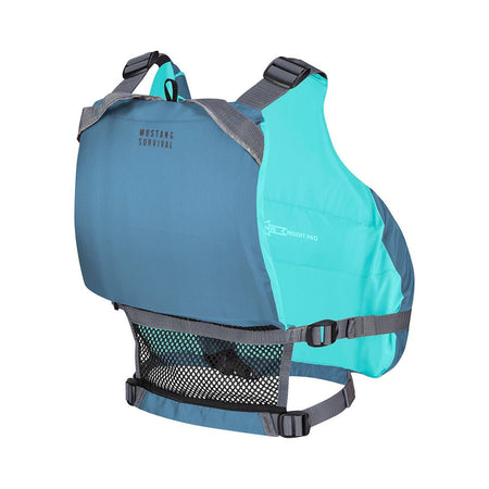 Mustang Women's Moxie Foam Life Vest - M/L - Slate/Aqua - Get Tight Gear