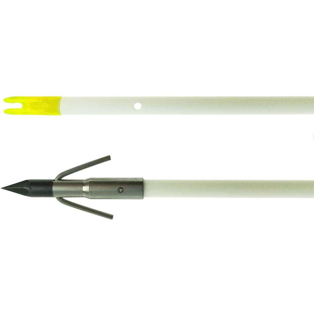 Muzzy Classic Fish Arrow White with Carp Point - Get Tight Gear