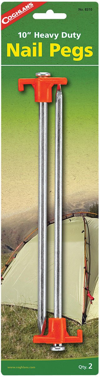 Nail Pegs 10" (2 Pk) - Get Tight Gear