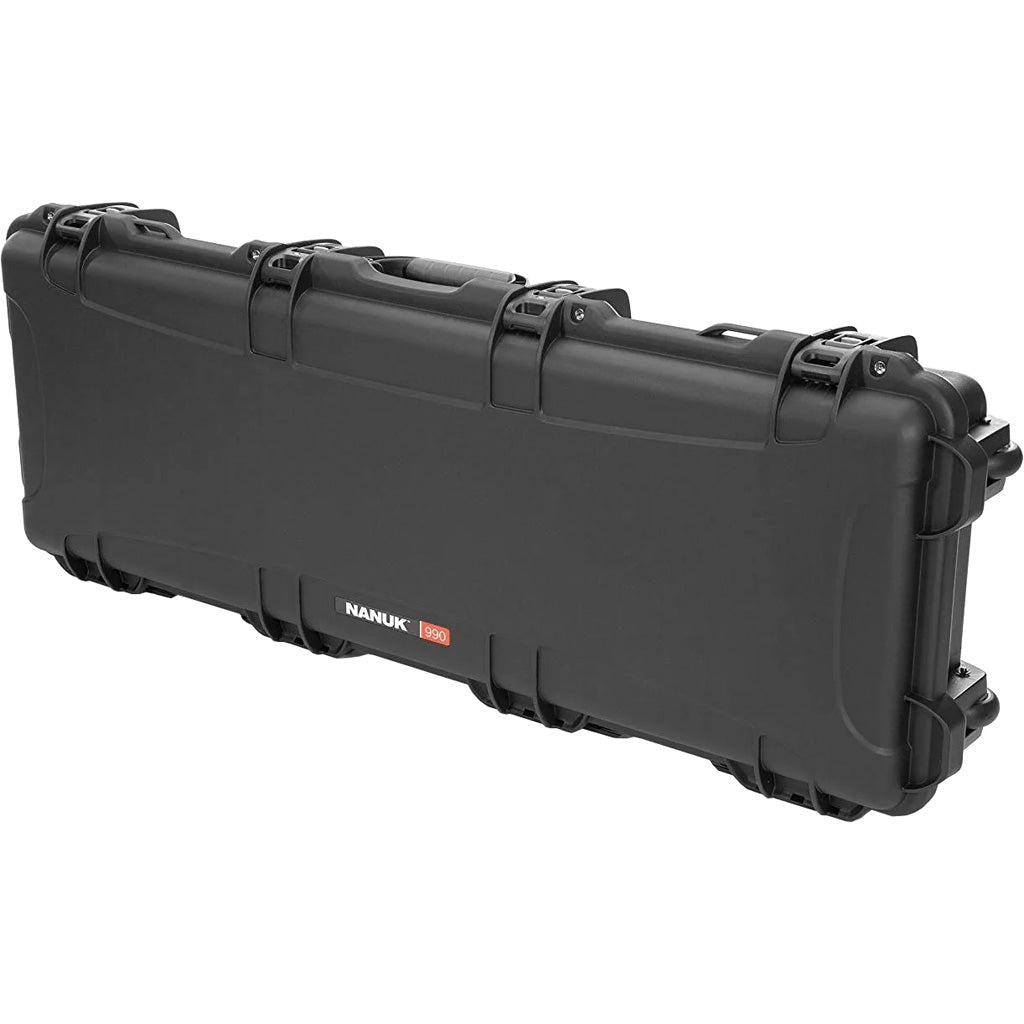 Nanuk Long Gun Hard Case w/Foam Black 44 in. Retractable Wheels and Handle - Get Tight Gear