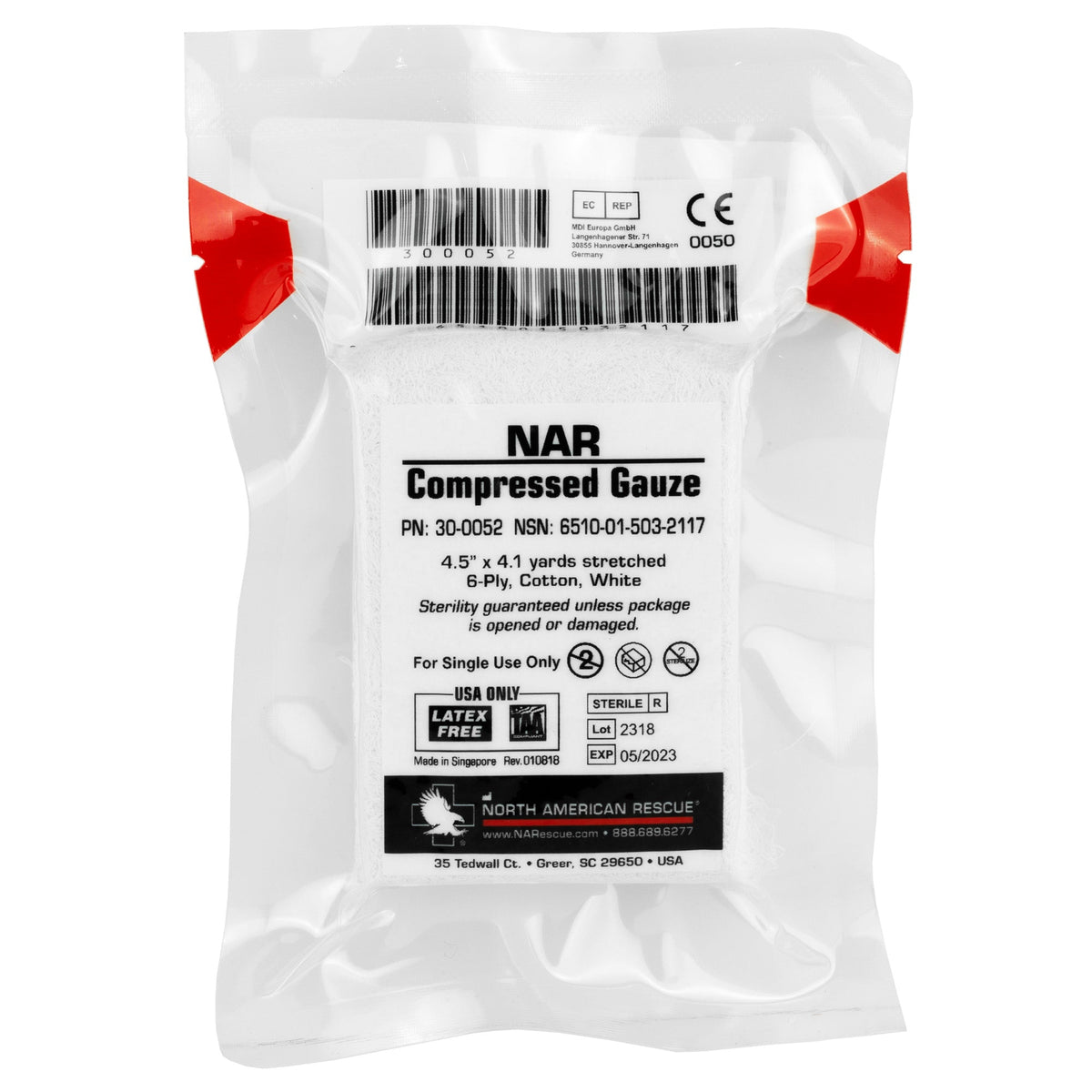 NAR COMPRESSED GAUZE - Get Tight Gear