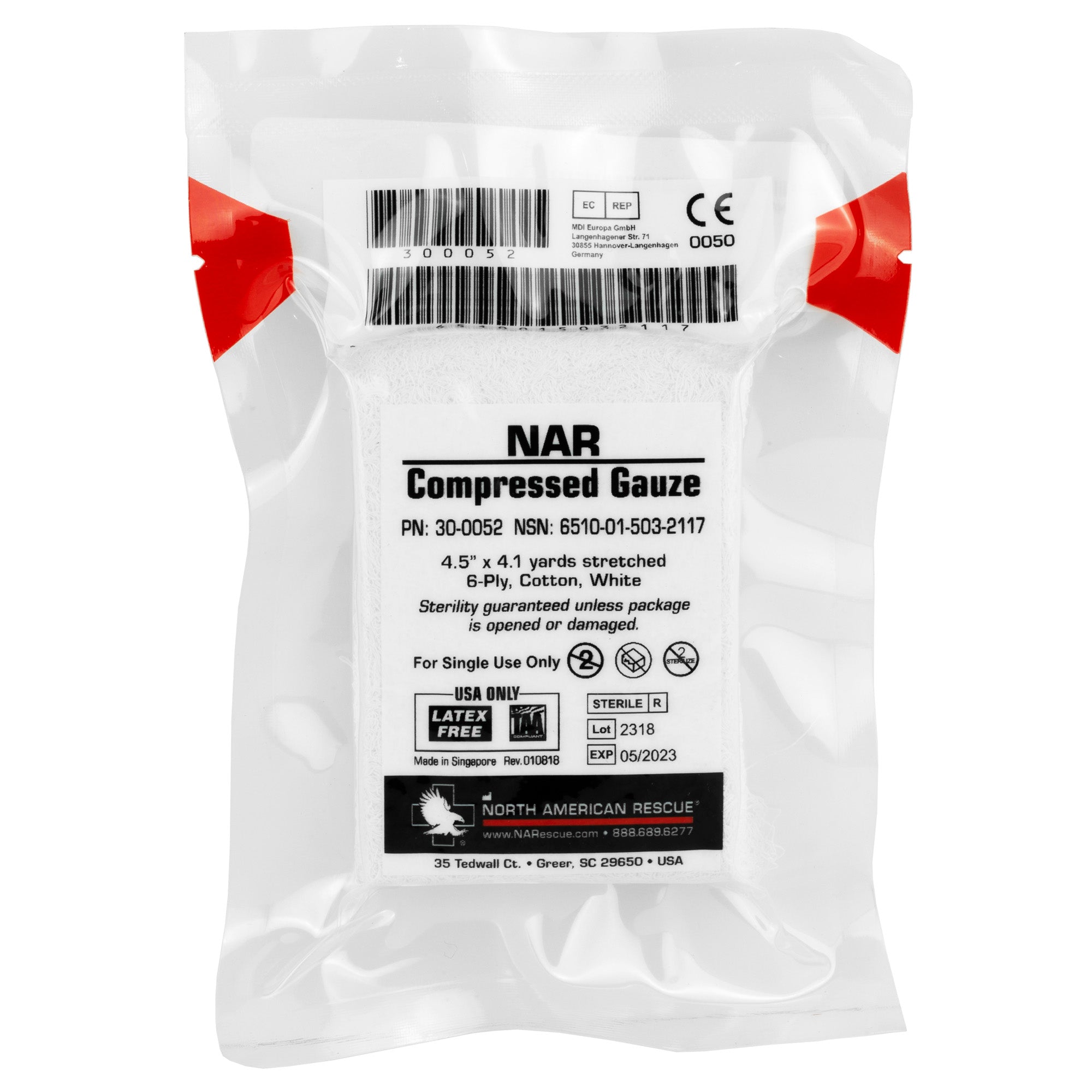 NAR COMPRESSED GAUZE - Get Tight Gear