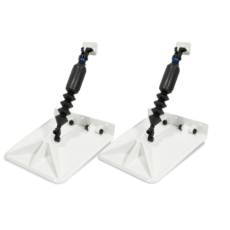 Nauticus Smart Tabs SX 9.5 x 10 - f/18 - 20 Boat w/150 - 240HP - White - Get Tight Gear
