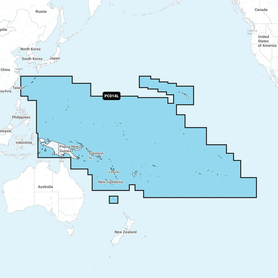 Navionics NAPC014L - Pacific Islands - Navionics+ - Get Tight Gear