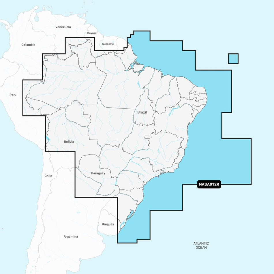 Navionics NASA012R - Brazil - Navionics+ - Get Tight Gear