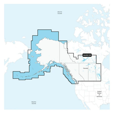 Navionics NAUS013R - Canada, West & Alaska - Navionics+ - Get Tight Gear