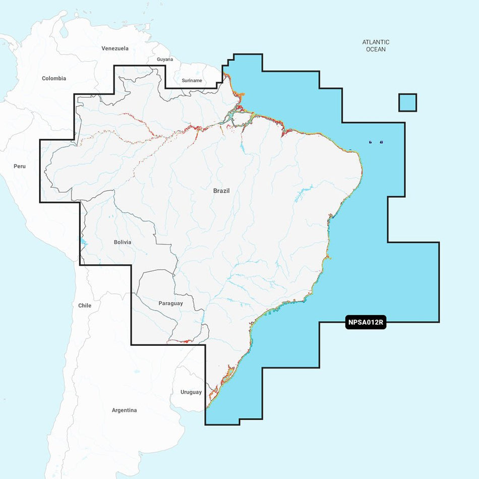 Navionics Platinum+ NPSA012R - Brazil - Get Tight Gear