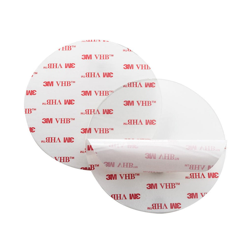 Navisafe 3M VHB 3.5" Self - Adhesive Mounting Pad 2 - Pack f/Suction Cup - Get Tight Gear