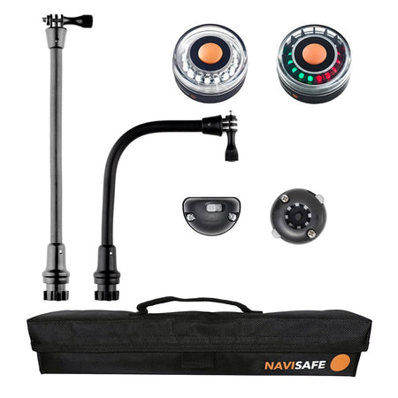 Navisafe Bendable Dinghy Pack w/Lights & Mounting Attachments - Get Tight Gear